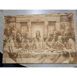 Last Supper Bamboo Cutting Board